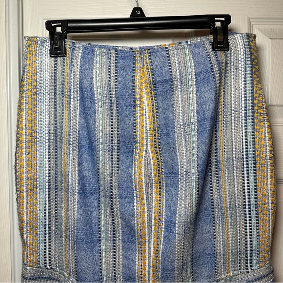 Anthropologie flounced Tweed Skirt by Samantha Dru Sz8 - Picture 5 of 10